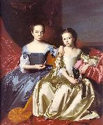 Mary MacIntosh Royall and Elizabeth Royall, John Singleton Copley